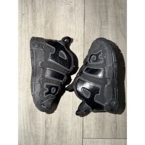 Nike Air More Uptempo Mid Black Anthracite - FQ7733-001 Kids Shoes Size 5c